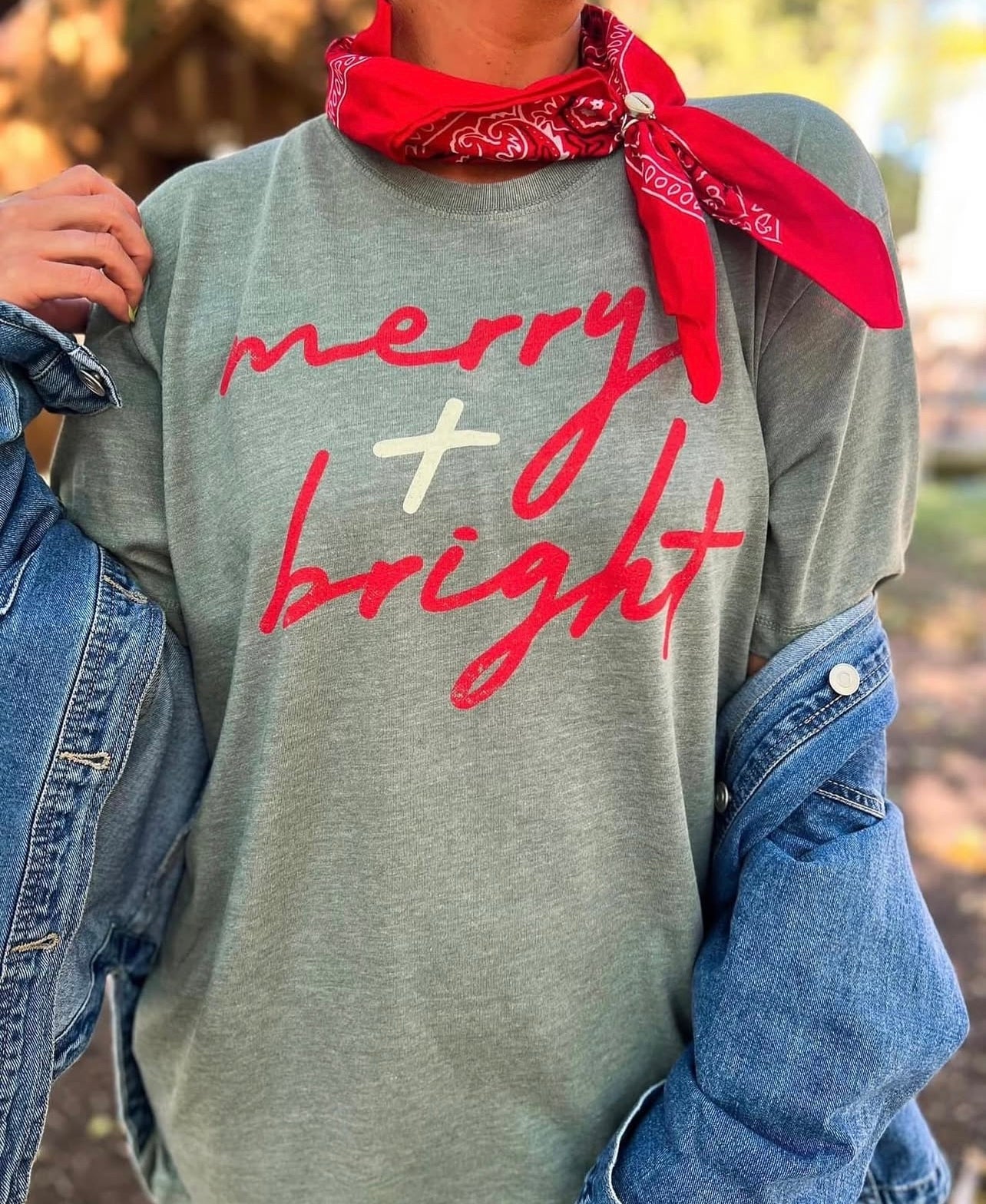 Merry + Bright Tee