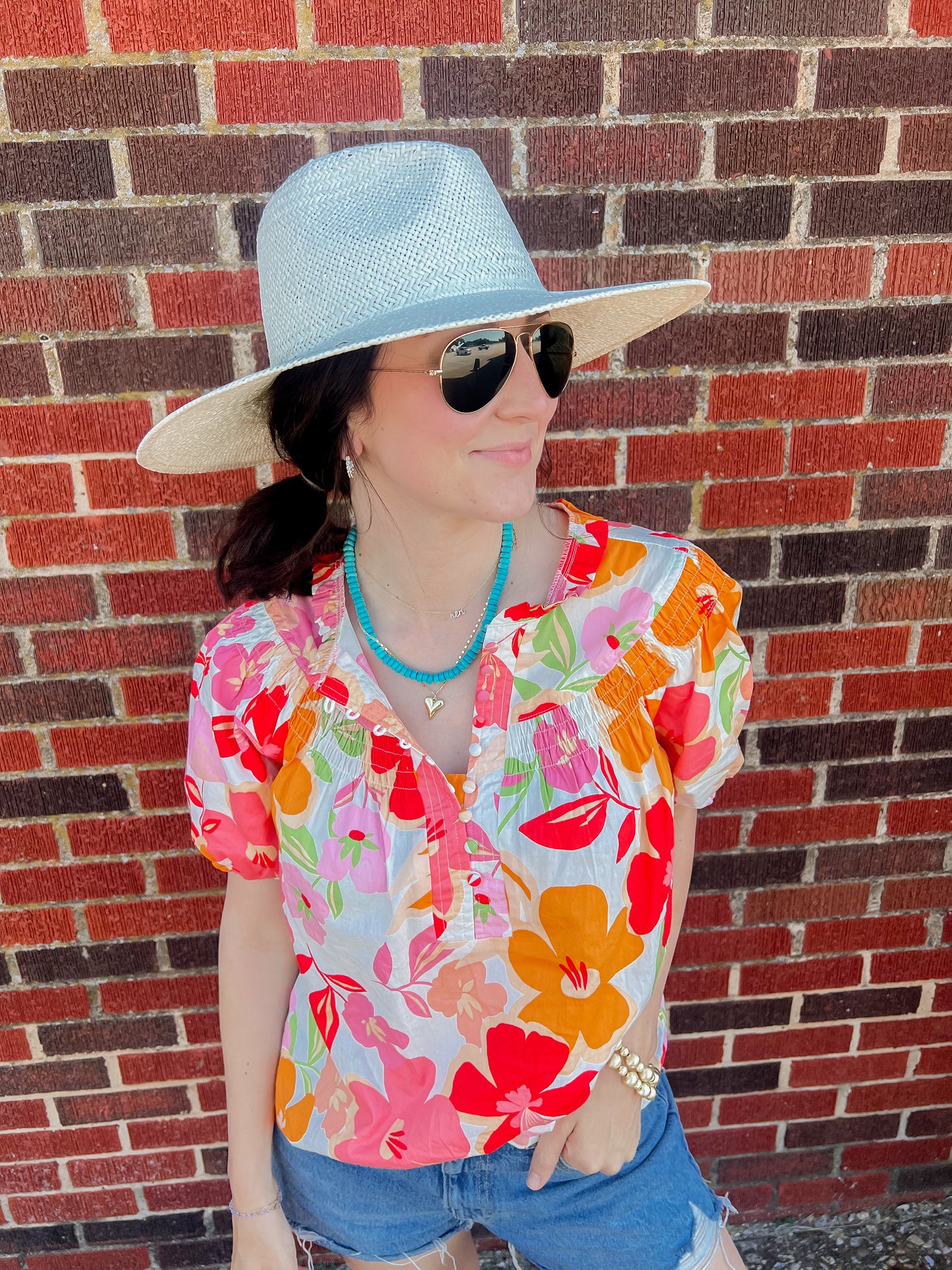 Hawaiian Tropics Blouse