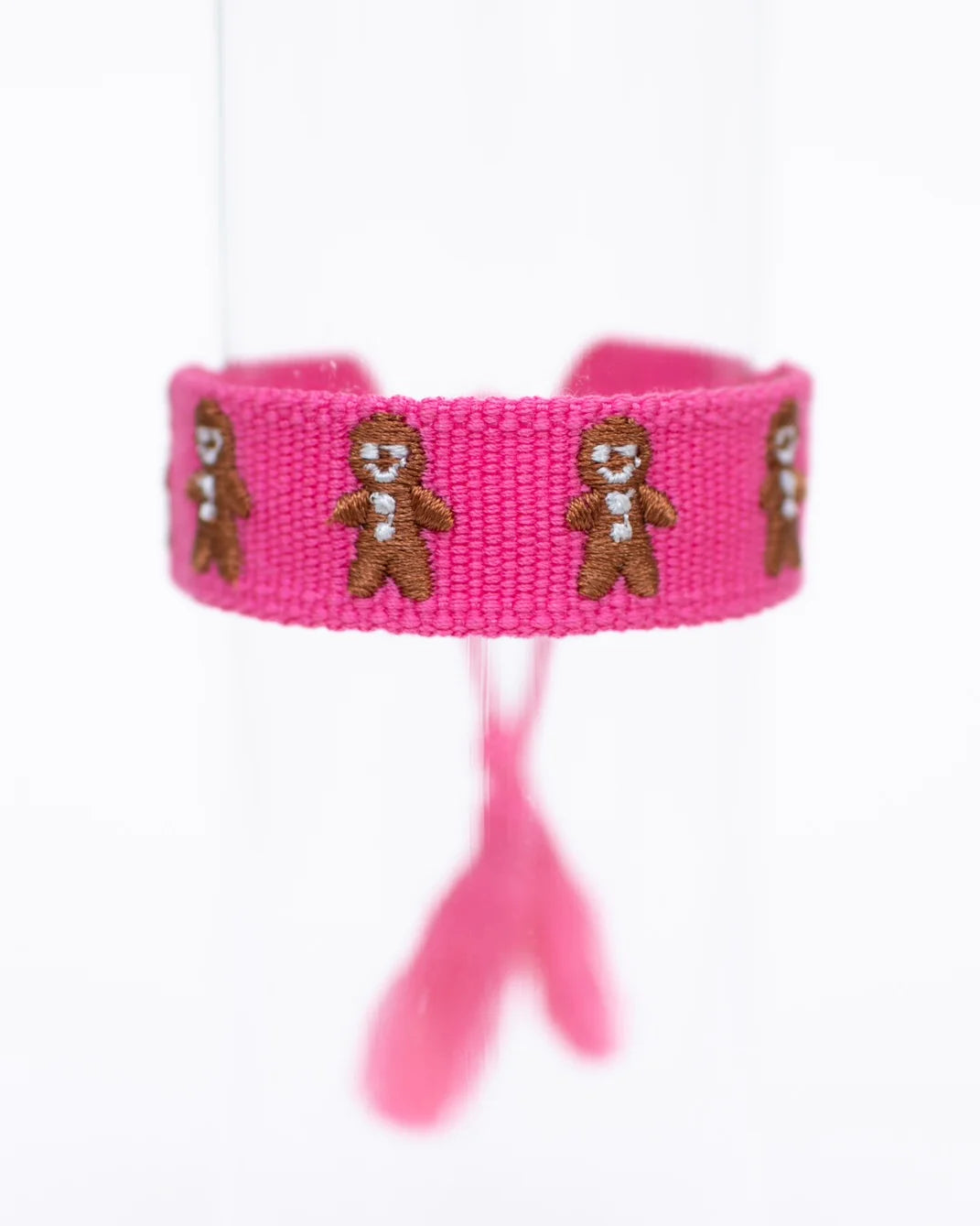 Canvas Bracelet - Gingerbread Man