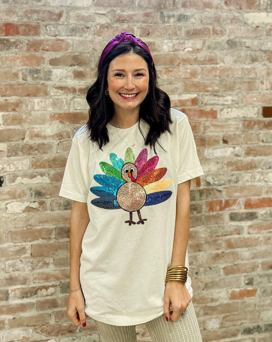 Sparkle Turkey T Shirt