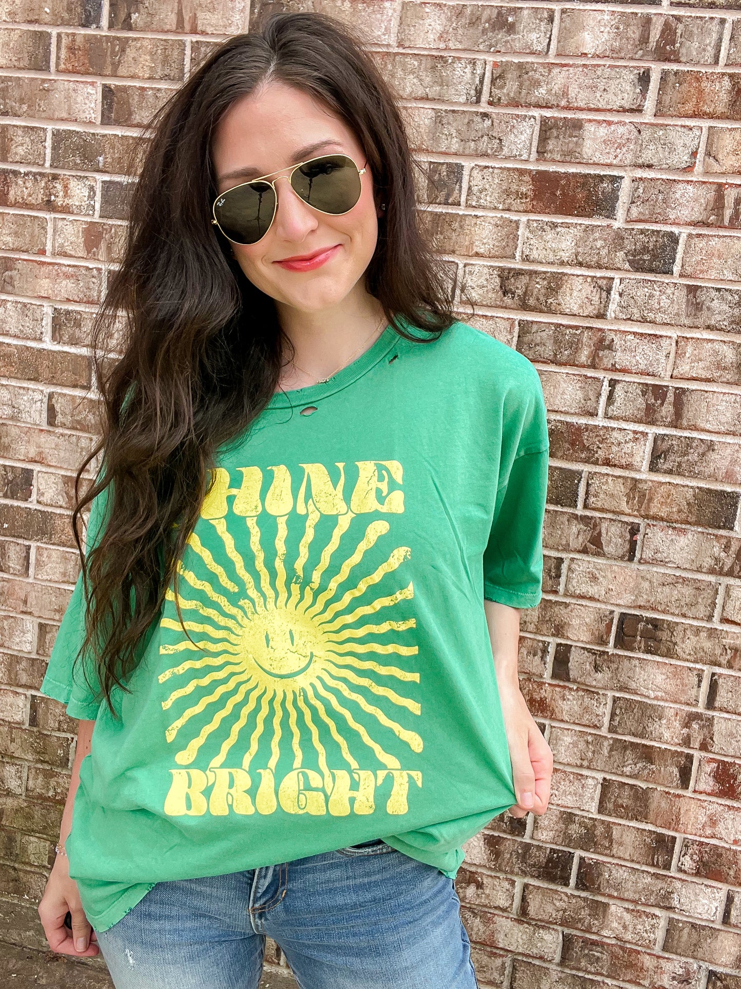 Shine Bright Vintage Tee